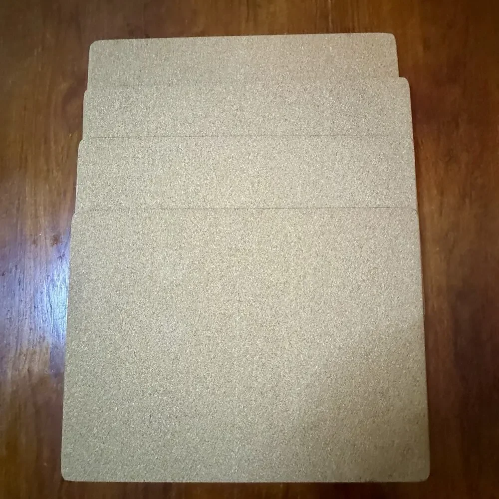 Vintage Lemon Cork Backed Placemats Set of 4 Fruit Citrus Kitchen Decor Summer